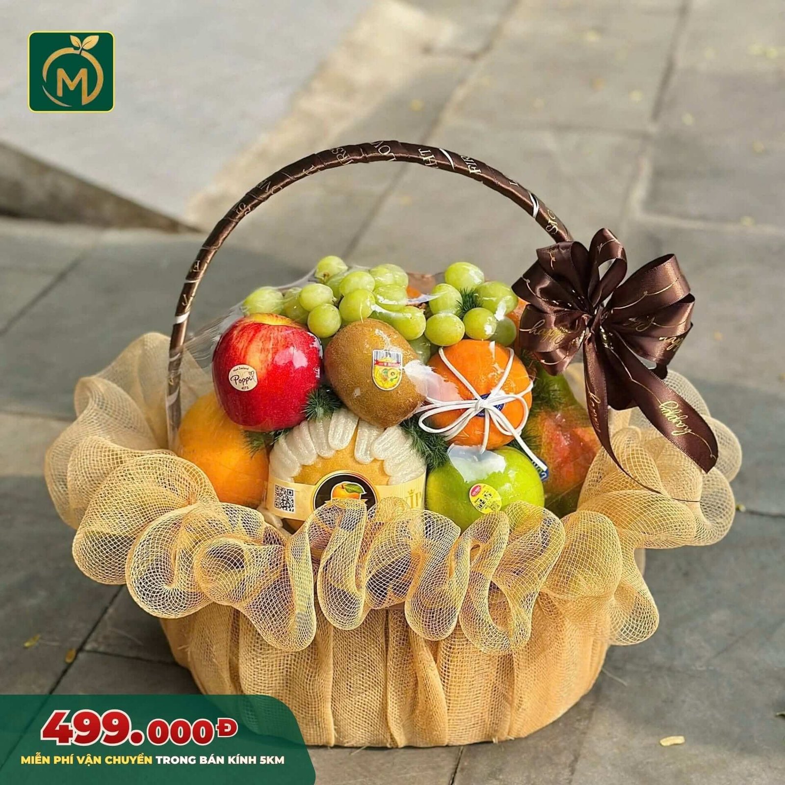 Giỏ Trái Cây Cao Cấp – Premium Fruit Basket - 011