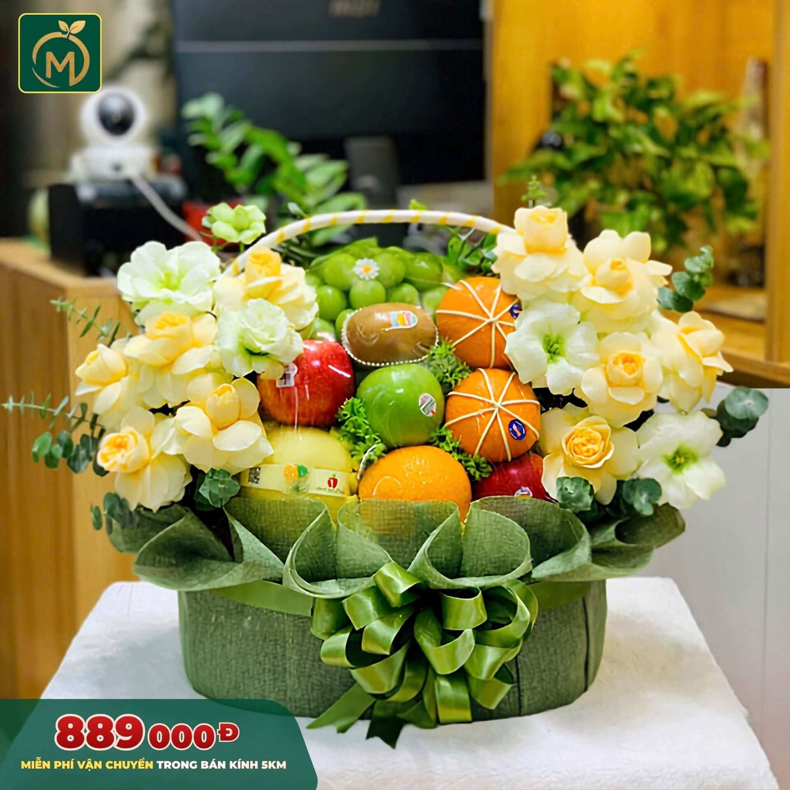 Giỏ Trái Cây Cao Cấp – Premium Fruit Basket - 009