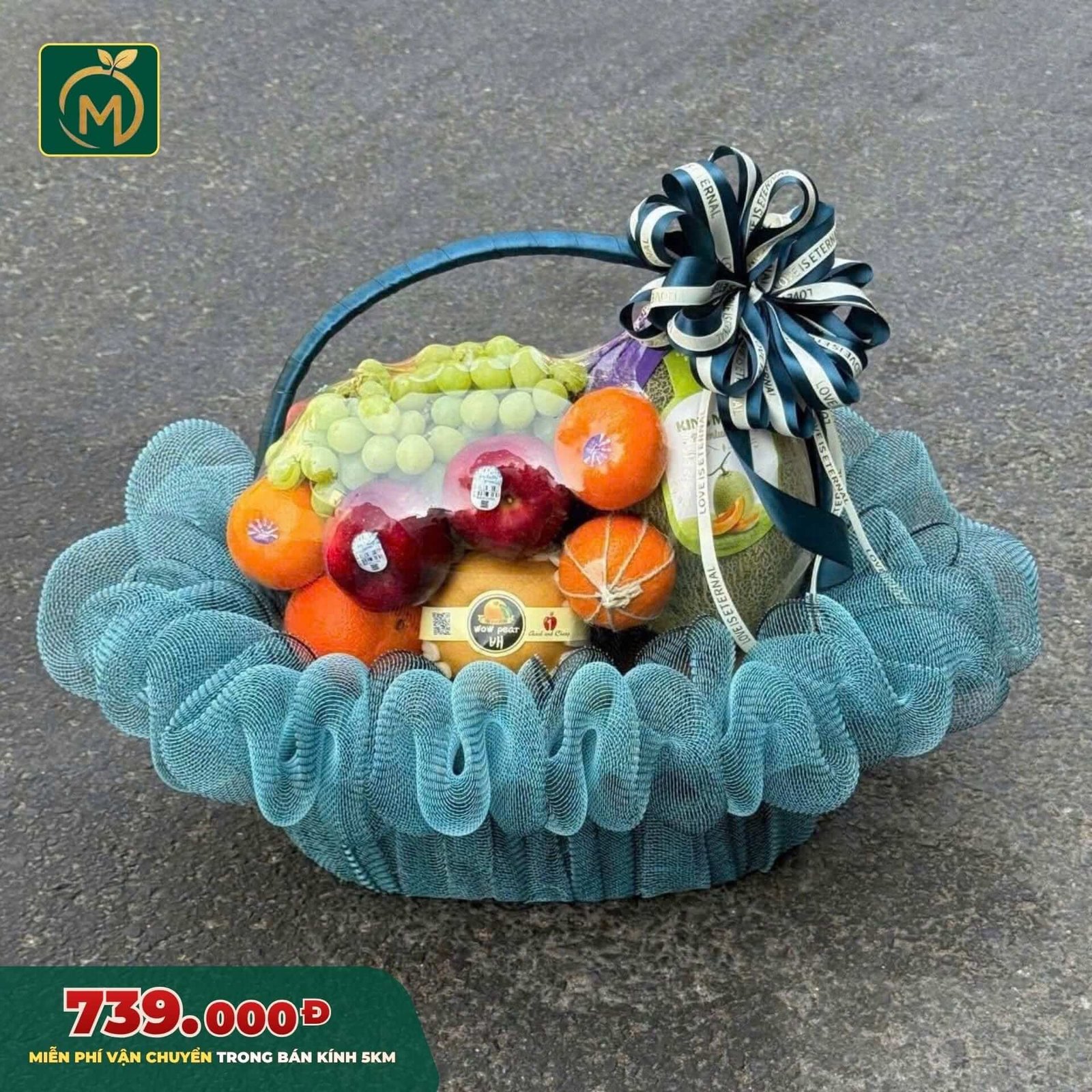 Giỏ Trái Cây Cao Cấp – Premium Fruit Basket - 007