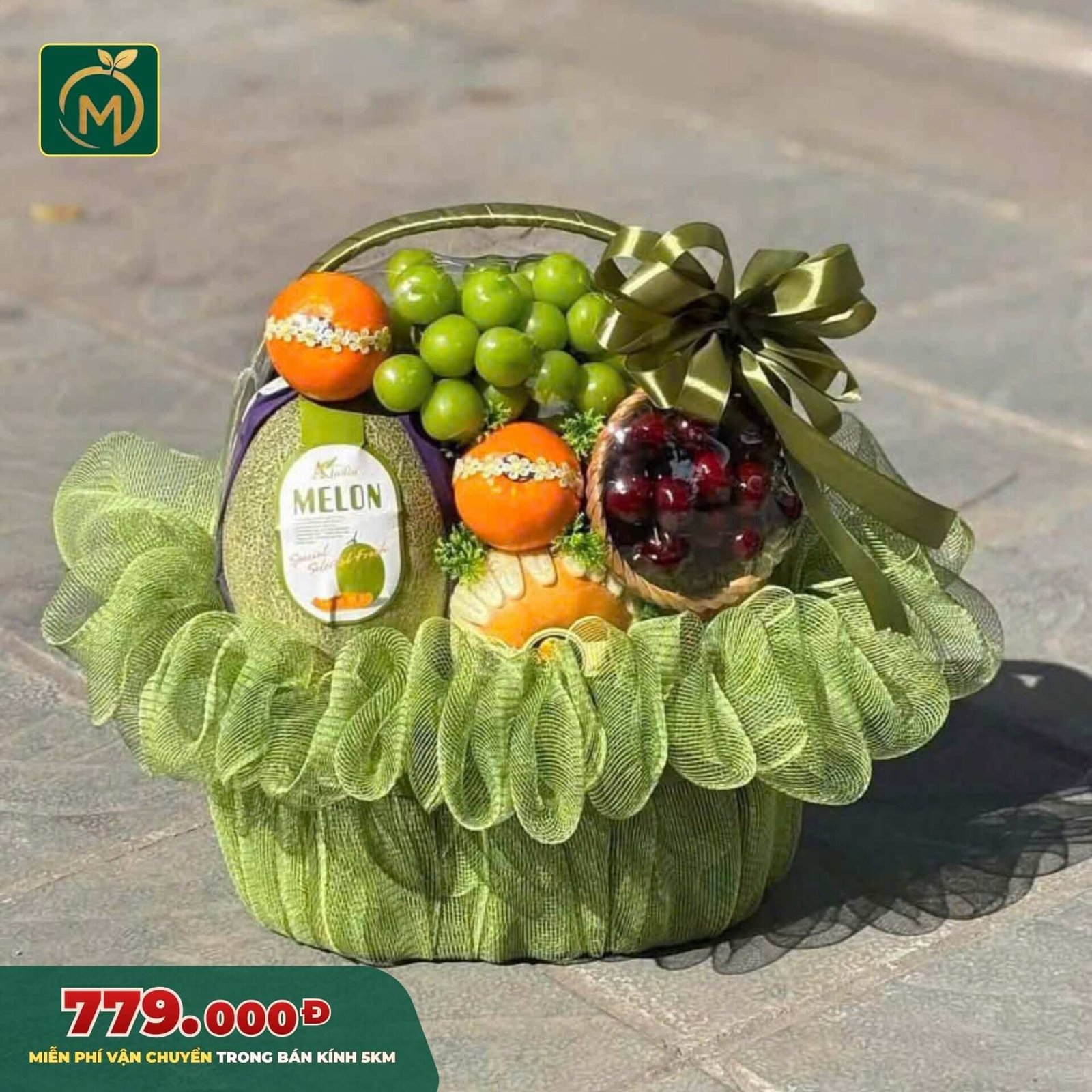 Giỏ Trái Cây Cao Cấp – Premium Fruit Basket - 006