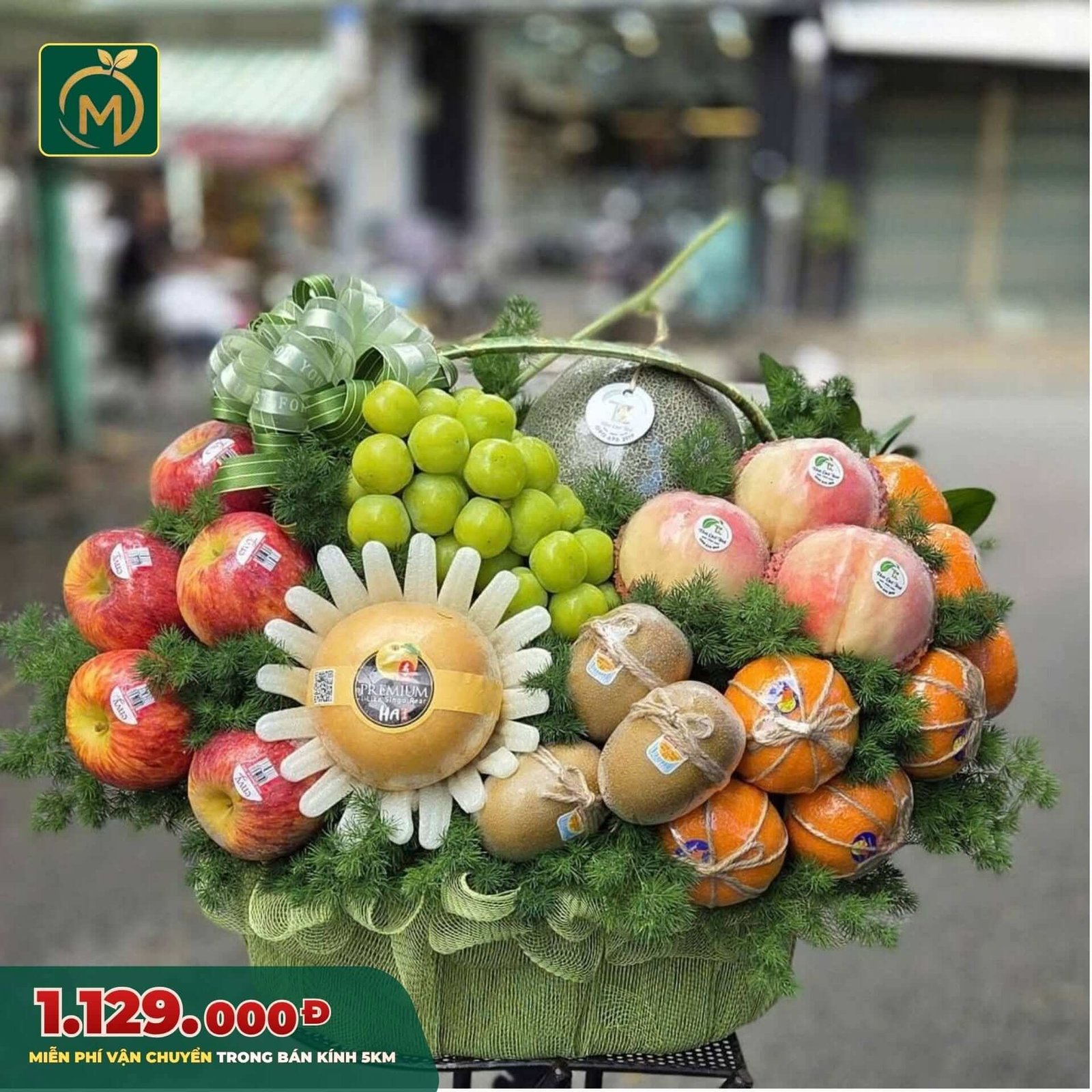Giỏ Trái Cây Cao Cấp – Premium Fruit Basket - 004